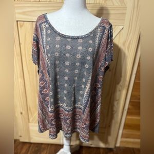 Lucky Brand Top Size 2X